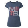 Dámské turistické funkční tričko Martini Sportswear HIGHVENTURE  - modrá