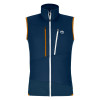 Pánska vesta Ortovox FLEECE GRID VEST  - tmavo modrá