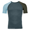 Pánske funkčné tričko Ortovox 120 COMPETITION LIGHT SHORT SLEEVE  - šedá