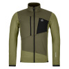 Pánska mikina Ortovox FLEECE GRID JACKET  - khaki