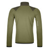 Pánska mikina Ortovox FLEECE GRID JACKET  - khaki