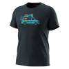 Pánske tričko Dynafit GRAPHIC COTTON T-SHIRT  - tmavo modrá