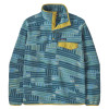 Pánska mikina Patagonia LW SYNCHILLA SNAP-T FLEECE PULLOVER  - modrá