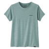 Dámské funkční tričko Patagonia CAPILENE COOL DAILY GRAPHIC SHIRT - WATERS  - světle modrá