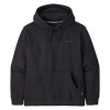 Mikina Patagonia BOARDSHORT LOGO UPRISAL HOODY  - čierna