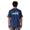 Pánské tričko Patagonia BOARDSHORT LOGO POCKET RESPONSIBILI-TEE  - tmavě modrá