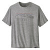 Pánske funkčné tričko Patagonia CAPILENE COOL DAILY GRAPHIC SHIRT  - šedá