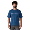Pánske funkčné tričko Patagonia CAPILENE COOL DAILY GRAPHIC SHIRT  - tmavo modrá