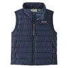 Detská vesta Patagonia BABY DOWN SWEATER VEST  - tmavo modrá