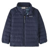 Detská bunda Patagonia BABY DOWN SWEATER  - tmavo modrá