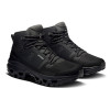 Pánske turistické členkové topánky On CLOUDROCK MID WATERPROOF  - čierna