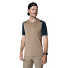 Pánské funkční tričko Dynafit TRANSALPER SHORT-SLEEVED  - světle hnědá