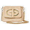 Dámska kabelka Goldbergh ORECCHIETTE CLUTCH  - béžová