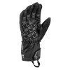 Detské lyžiarské rukavice Leki AIR SWTCH 3D JUNIOR  - čierna