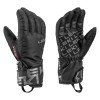 Detské lyžiarské rukavice Leki AIR SWTCH 3D JUNIOR  - čierna