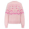 Dámsky sveter Kari Traa RACHEL SWEATER  - svetlo ružová