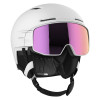 Lyžařská helma Salomon DRIVER PRIME SIGMA PLUS (2 ZORNÍKY)  - bílá