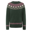 Dámsky sveter Kari Traa SUNDVE  - zelená