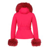 Dámska bunda Goldbergh GISELLE  - tmavo ružová