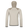 Pánská mikina Ortovox FLEECE GRID HOODY  - béžová
