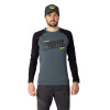 Pánske tričko Dynafit 24/7 LONG SLEEVE SHIRT  - tmavo šedá