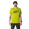 Pánske tričko Dynafit GRAPHIC COTTON T-SHIRT  - svetlo zelená