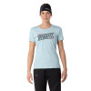 Dámske tričko Dynafit GRAPHIC COTTON T-SHIRT  - svetlo modrá