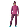 Dámska mikina Dynafit BLACKLIGHT THERMAL 1/2 ZIP  - tmavo ružová