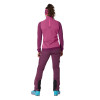 Dámska mikina Dynafit BLACKLIGHT THERMAL 1/2 ZIP  - tmavo ružová