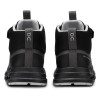 Detské členkové topánky On CLOUDHERO MID WATERPROOF  - čierna