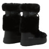 Dámské sněhule Moon Boot LTRACK FAUX FUR HIGH WP  - černá