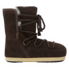 Dámské sněhule Moon Boot EVX BOOT SUEDE/SHEARLING  - tmavě hnědá