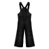 Dievčenské lyžiarské nohavice Poivre Blanc W25-JADE-BBGL SKI BIB  - čierna