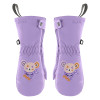 Dievčenské lyžiarské rukavice Poivre Blanc W25-MIMI-BBGL SKI MITTENS  - fialová