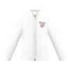 Dívčí mikina Poivre Blanc W25-RUBY-BBGL MICRO FLEECE  - bílá