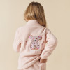 Dievčenská mikina Poivre Blanc W25-RUBY-BBGL MICRO FLEECE  - svetlo ružová