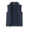 Detská vesta Patagonia DOWN SWEATER VEST  - tmavo modrá
