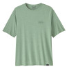 Pánske funkčné tričko Patagonia CAPILENE COOL DAILY GRAPHIC SHIRT  - svetlo zelená