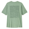Pánske funkčné tričko Patagonia CAPILENE COOL DAILY GRAPHIC SHIRT  - svetlo zelená
