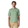 Pánske funkčné tričko Patagonia CAPILENE COOL DAILY GRAPHIC SHIRT  - svetlo zelená