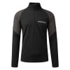 Pánské funkční tričko Martini Sportswear HORIZON HALFZIP  - černá