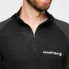 Pánské funkční tričko Martini Sportswear HORIZON HALFZIP  - černá