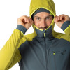 Pánská mikina Dynafit RADICAL POLARTEC HOODED JACKET  - tmavě šedá
