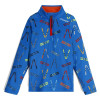 Chlapčenská lyžiarská mikina Spyder INTERNATIONAL 1/2 ZIP  - modrá