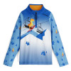Chlapčenská lyžiarská mikina Spyder INTERNATIONAL 1/2 ZIP  - svetlo modrá
