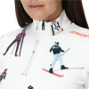 Dámská mikina Spyder VIVID 1/2 ZIP  - bílá