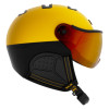 Lyžiarská prilba Kask MONTECARLO VISOR  - žltá
