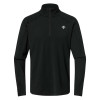 Pánska mikina Descente T-NECK TRIM  - čierna