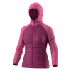 Dámská bunda Dynafit RADICAL DOWN RDS HOODED JACKET  - tmavě růžová