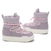 Dívčí sněhule Moon Boot JR PARK LACE MID  - světle fialová